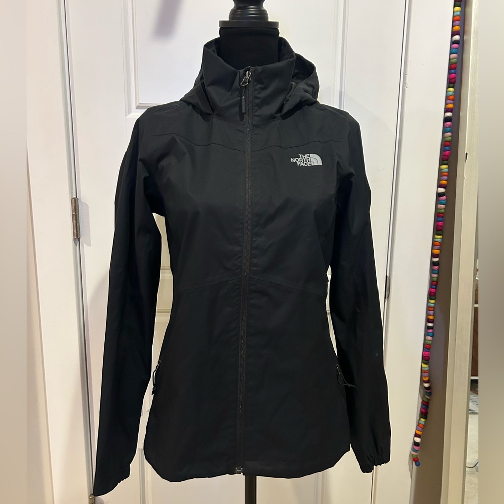 The North Face Rain Jacket Weather-Resistant Hooded